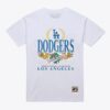Mitchell-Ness-White-Los-Angeles-Dodgers-Pennant-Chase-T-Shirt-100x100