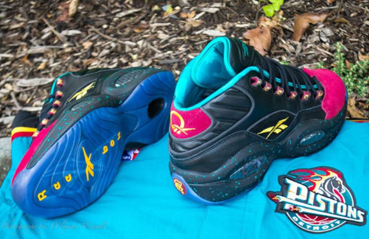 Кроссовки Reebok Question Mid 'Burn Rubber'