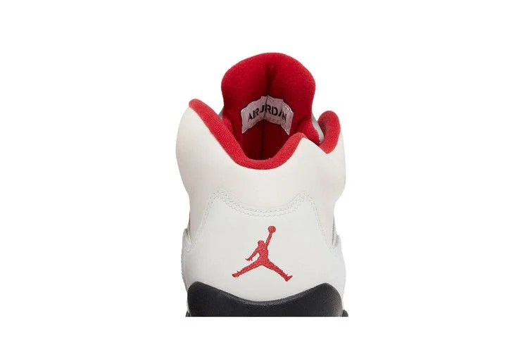 Кроссовки Air Jordan 5 Retro GS 'White Fire Red' 2013
