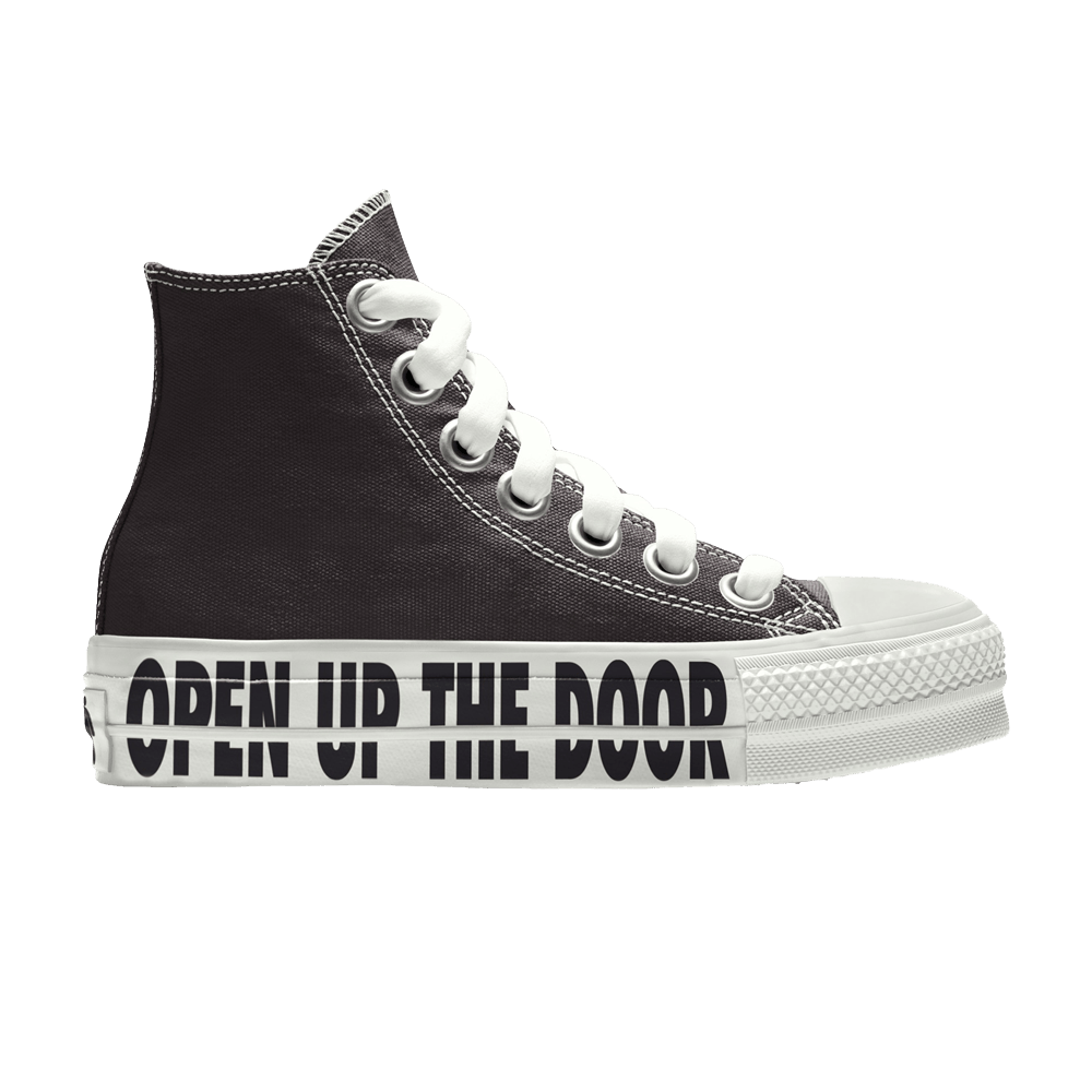 Кроссовки Billie Eilish x Converse Chuck Taylor All Star Lift Platform By You 'Hit Me Hard And Soft'