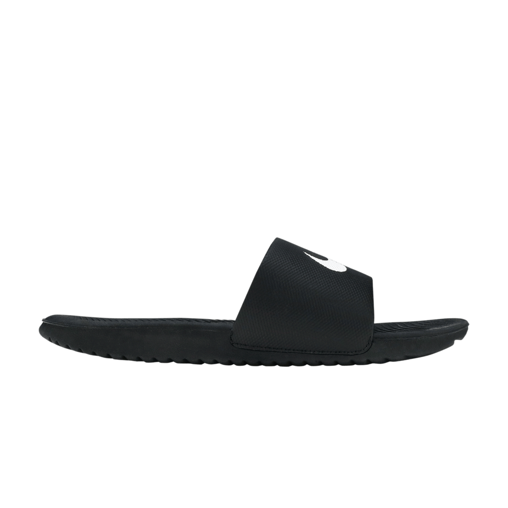 Nike Kawa Slide 'Black White'
