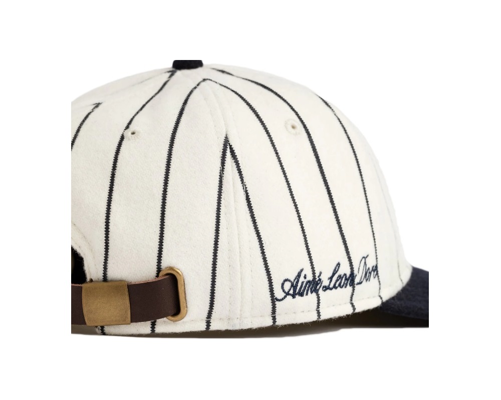 Бейсболка Aime Leon Dore New Era Wool Pinstripe Yankee Hat White/Navy