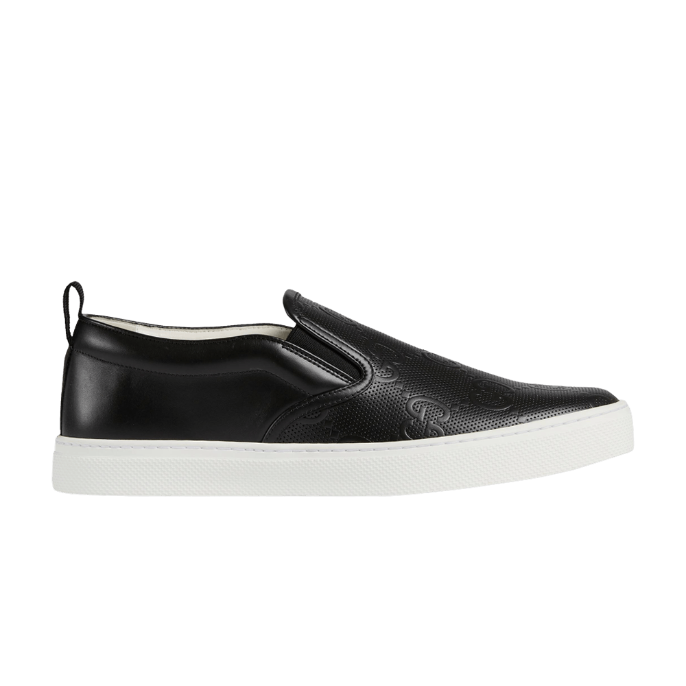 gucci-slip-on-gg-embossed-black-407364-1xk20-1000