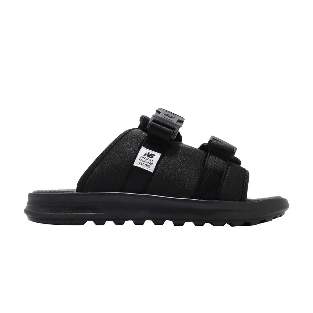 New Balance 330 Slides 'Black Grey'