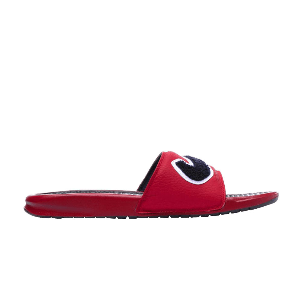 Кроссовки Nike Benassi JDI Chenille 'Gym Red'