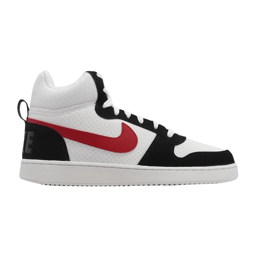 Krossovki-Nike-Court-Borough-Mid-White-Red-Black