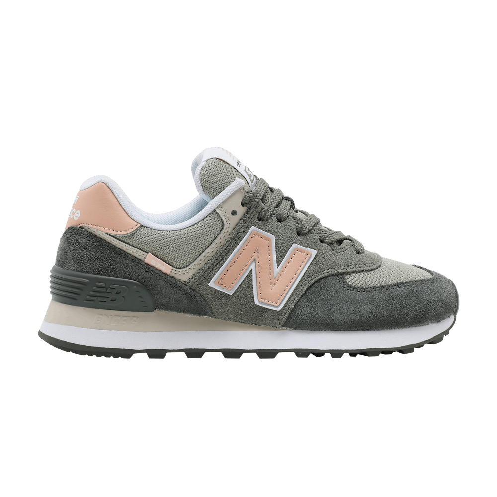 Кроссовки New Balance Wmns 574 'Black Spruce Silver Pine'