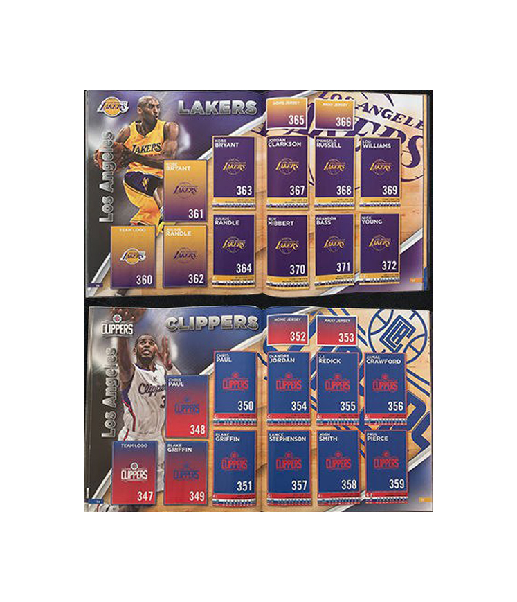Альбом NBA Sticker Album 15-16