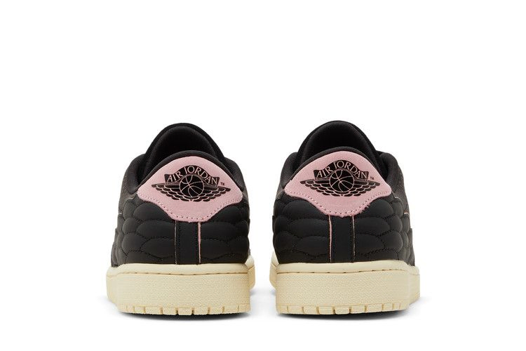 Кроссовки Air Jordan 1 Centre Court 'Perforated Black Pink'