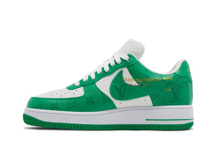 Кроссовки Louis Vuitton x Nike Air Force 1 Low 'White Gym Green'