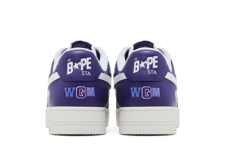Кроссовки Bapesta Shark #2 M2 'Purple'