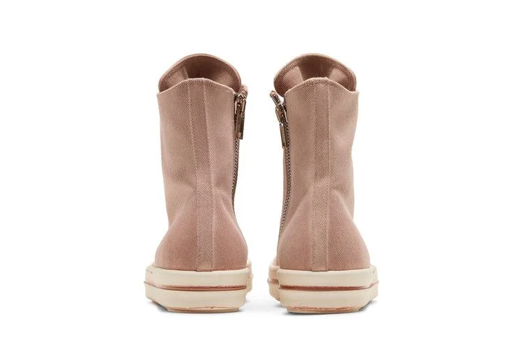 Кроссовки Rick Owens EDFU DRKSHDW Cotton Denim High 'Faded Pink'