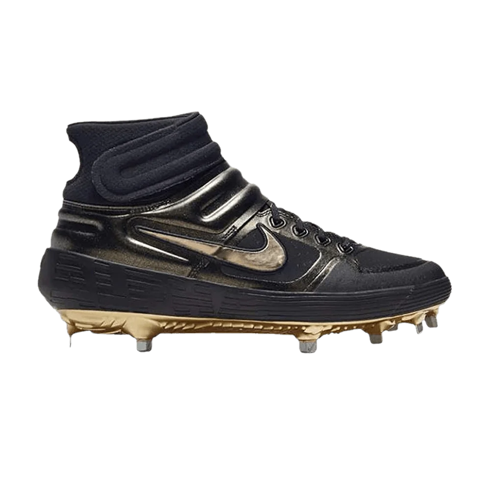 Krossovki-Nike-Alpha-Huarache-Elite-2-Mid-Black-Metallic-Gold