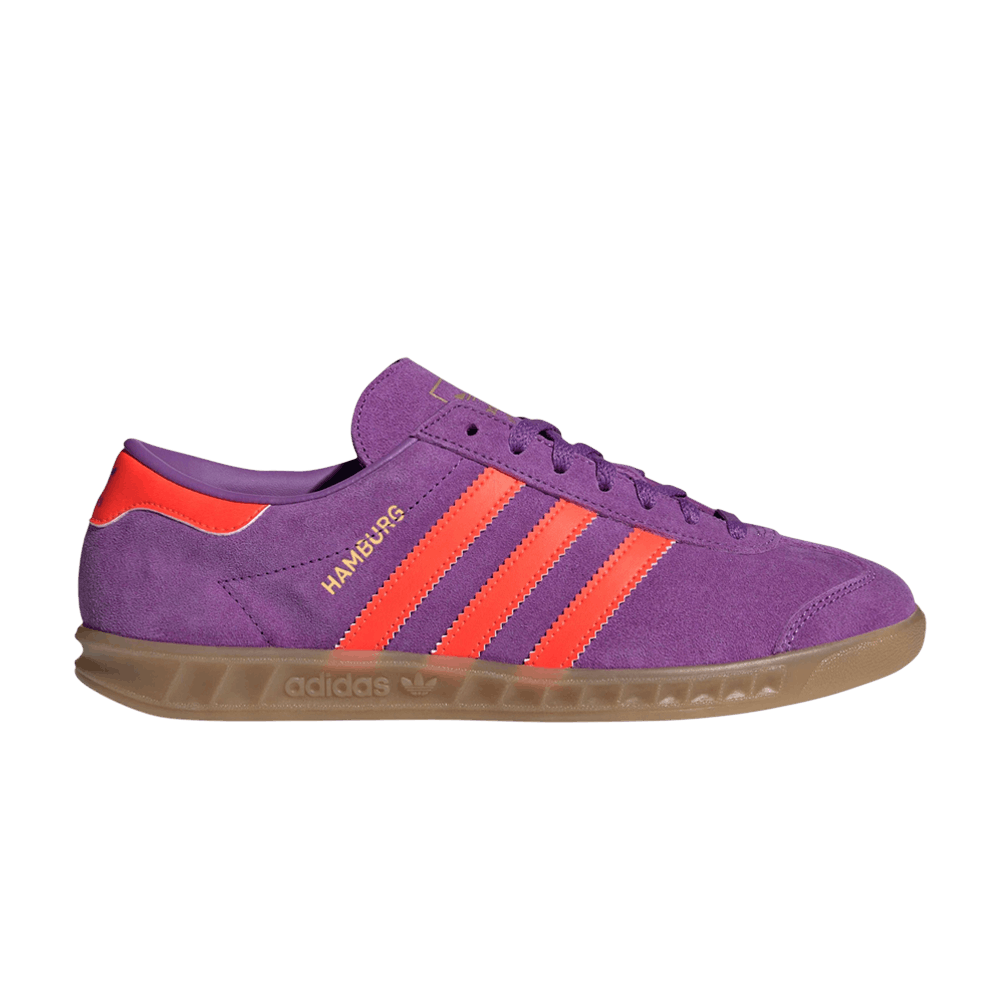 Кроссовки Adidas Wmns Hamburg 'Active Purple Solar Red'