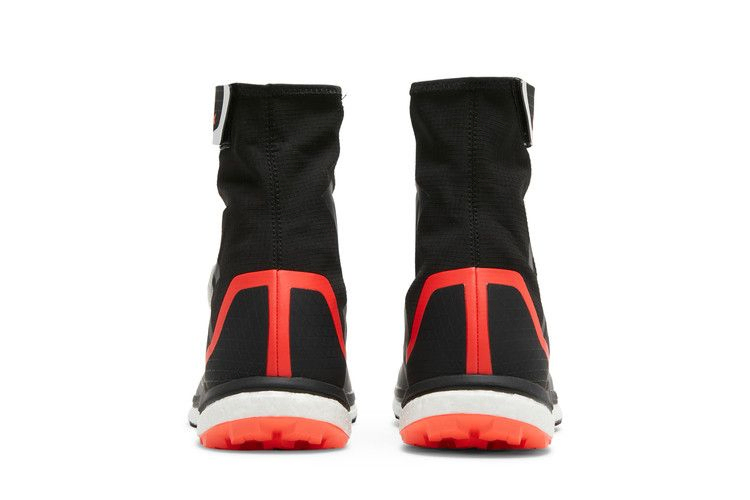Кроссовки Adidas Terrex Agravic Tech Pro Trail 'Black Solar Red'