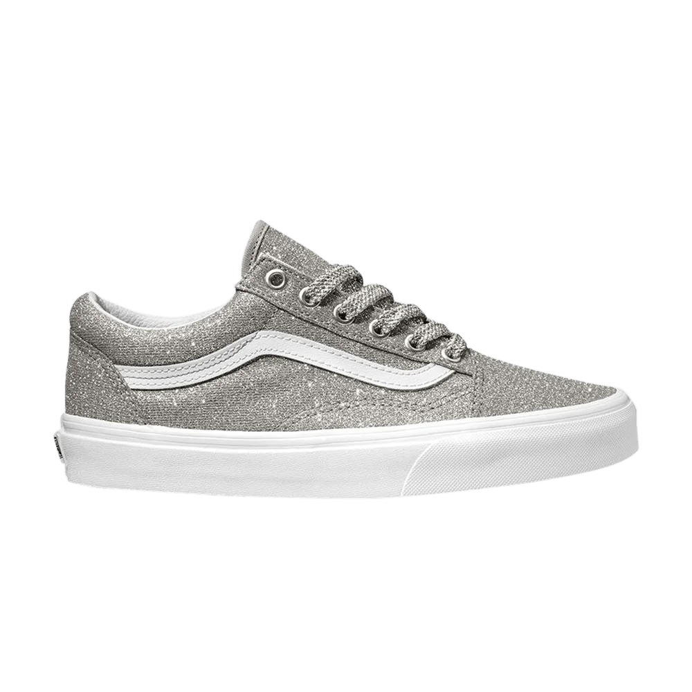 Vans Old Skool Lurex Glitter 'Silver'
