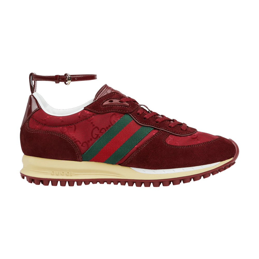 Кроссовки Gucci Wmns Re-Motion Trainer 'GG - Rosso Ancora'