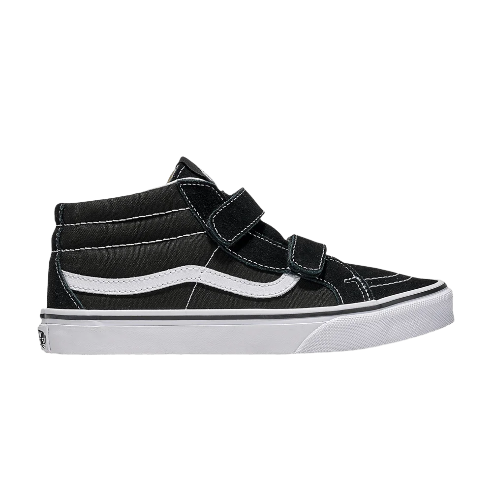 Krossovki-Vans-Sk8-Mid-Reissue-V-Kids-Black-White