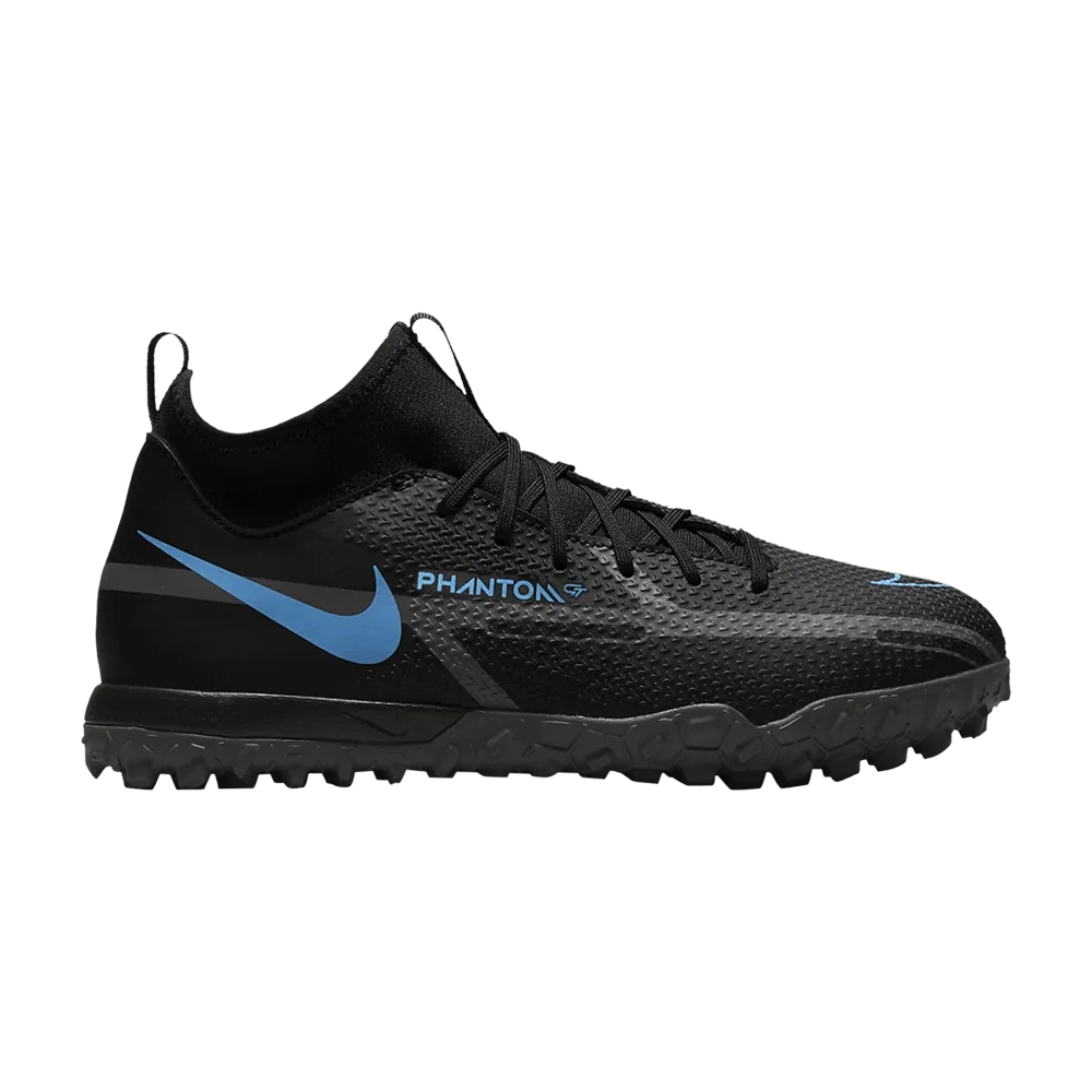 Кроссовки Nike Phantom GT2 Academy DF TF GS 'Black Photo Blue'