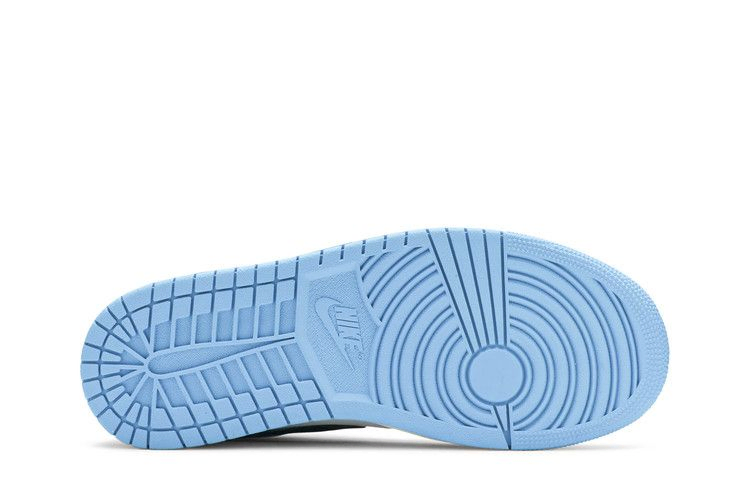 Кроссовки Air Jordan 1 Mid 'Laser Blue'