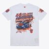 Mitchell-Ness-White-New-York-Knicks-Speedway-T-Shirt-100x100