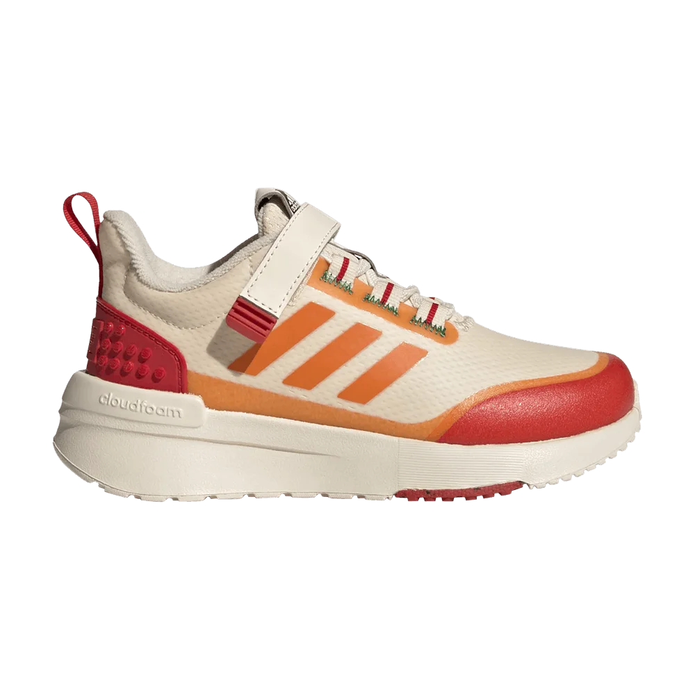 Krossovki-LEGO-x-adidas-Racer-TR-Little-Kid-Ecru-Tint-Bahia-Orange
