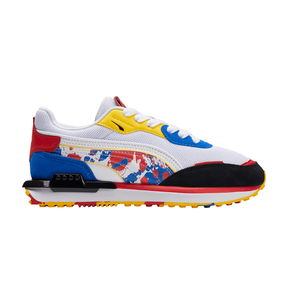 Кроссовки Puma City Rider Splash Jr 'White Dandelion Camo'