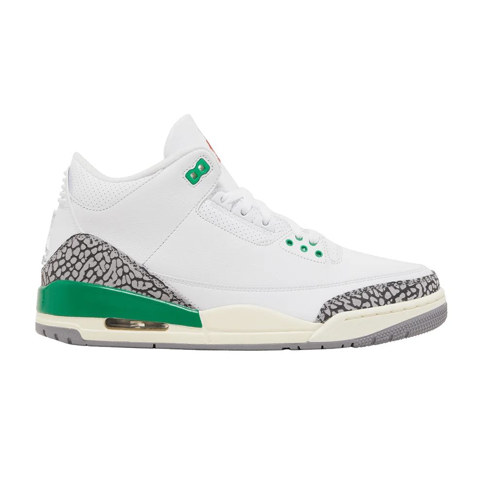 Кроссовки Wmns Air Jordan 3 Retro 'Lucky Green'