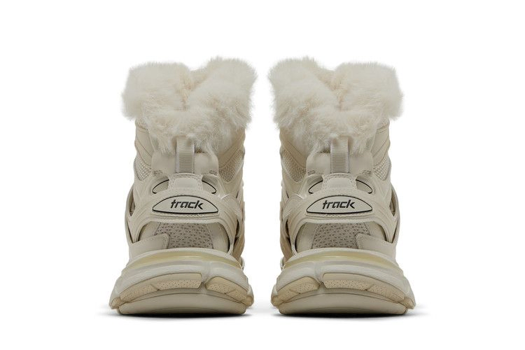 Кроссовки Balenciaga Wmns Track Hike 'Faux Fur - Beige'