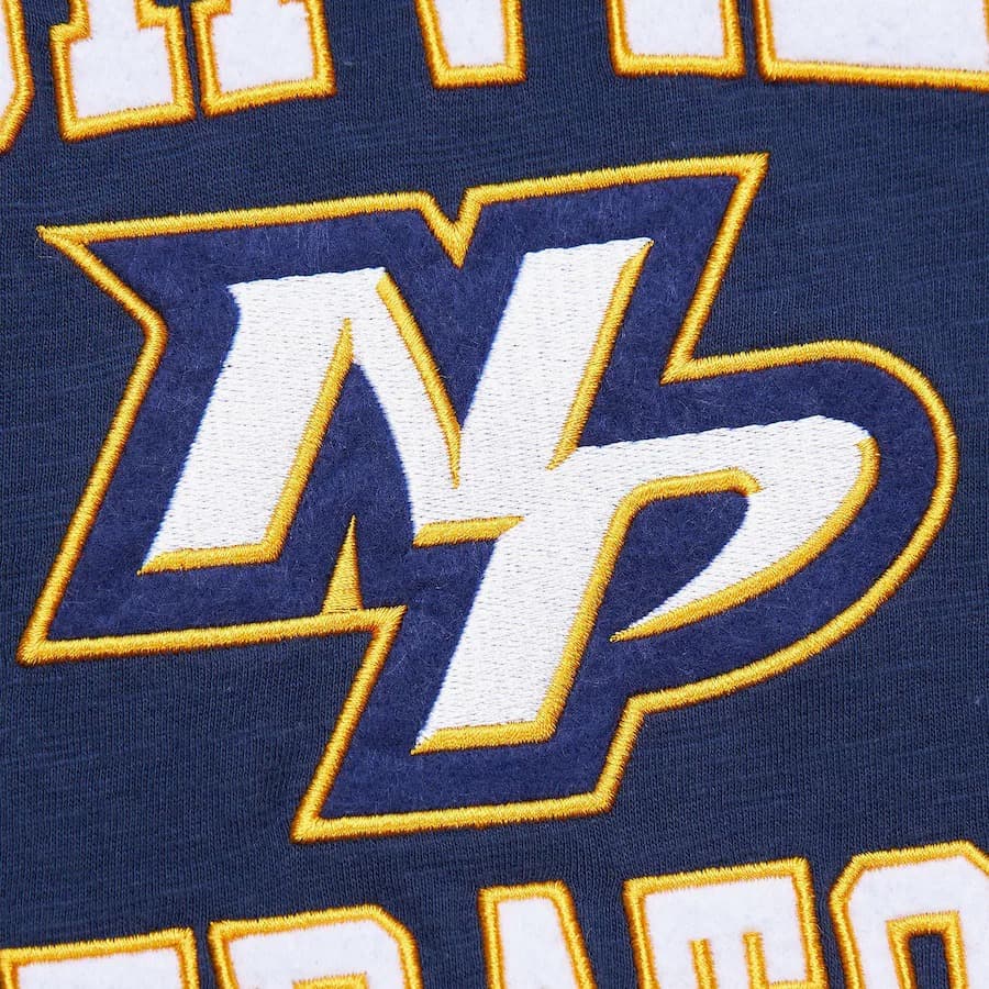 Футболка Mitchell & Ness Navy Nashville Predators Legendary Slub T-Shirt