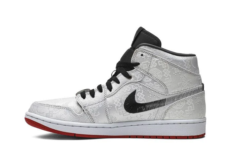 Кроссовки CLOT x Air Jordan 1 Mid 'Fearless'