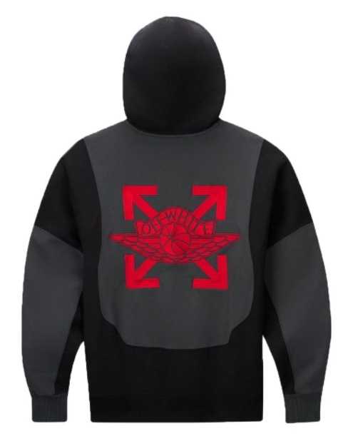 Худи OFF-WHITE x Jordan Hoodie Black