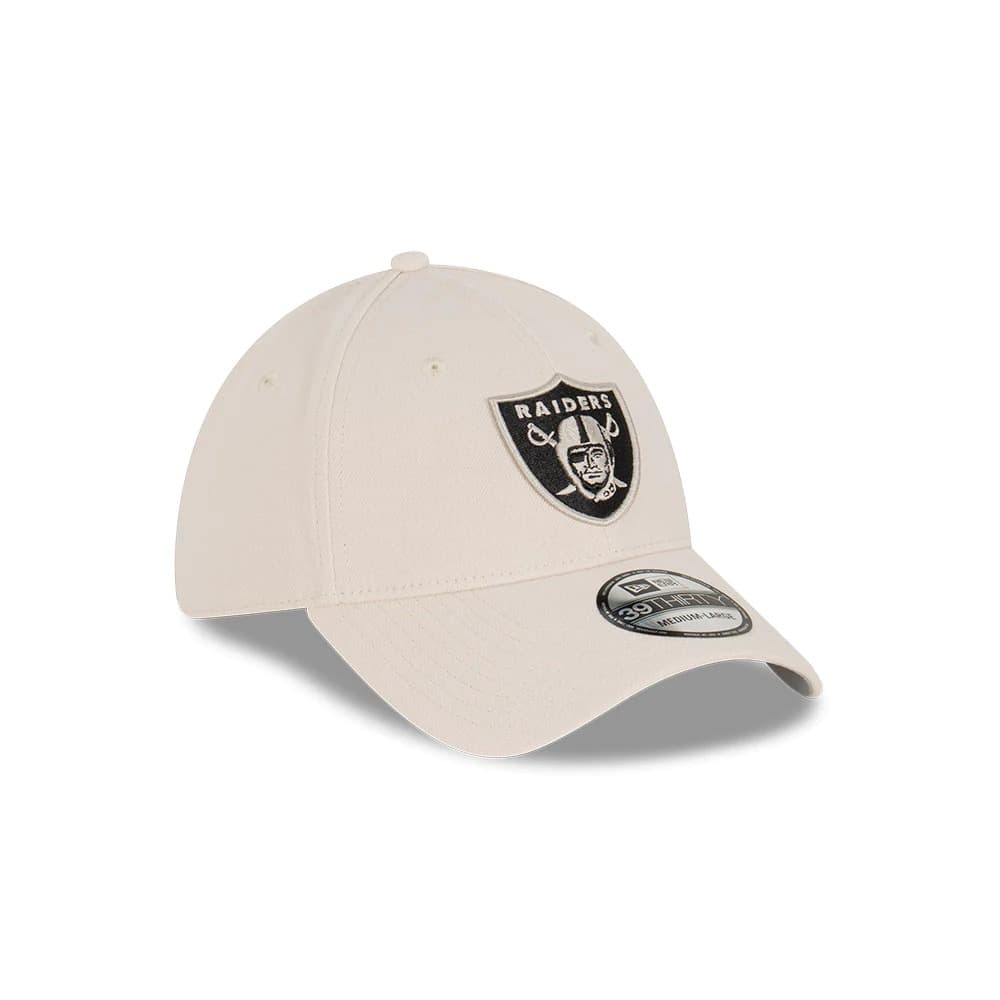 New-Era-Las-Vegas-Raiders-39THIRTY-Stone-Grey-NFL-Hat-3