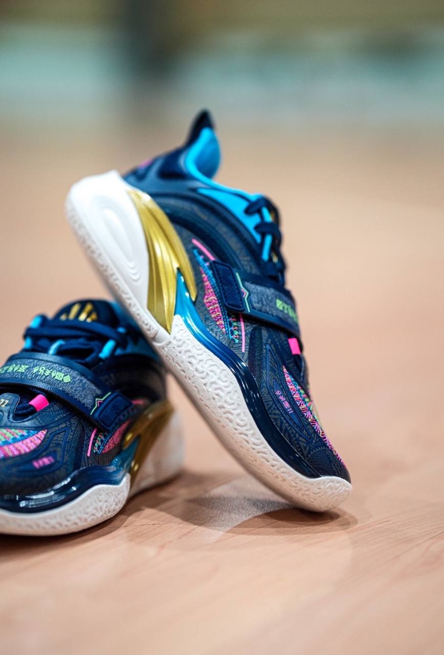 Кроссовки Anta Kai 1 Playoffs Pack - Navy