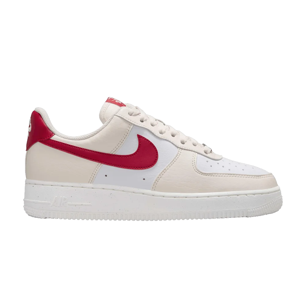 Кроссовки Nike Wmns Air Force 1 '07 Next Nature 'Pale Ivory University Red'