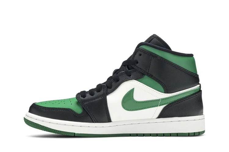 Кроссовки Air Jordan 1 Mid 'Pine Green'