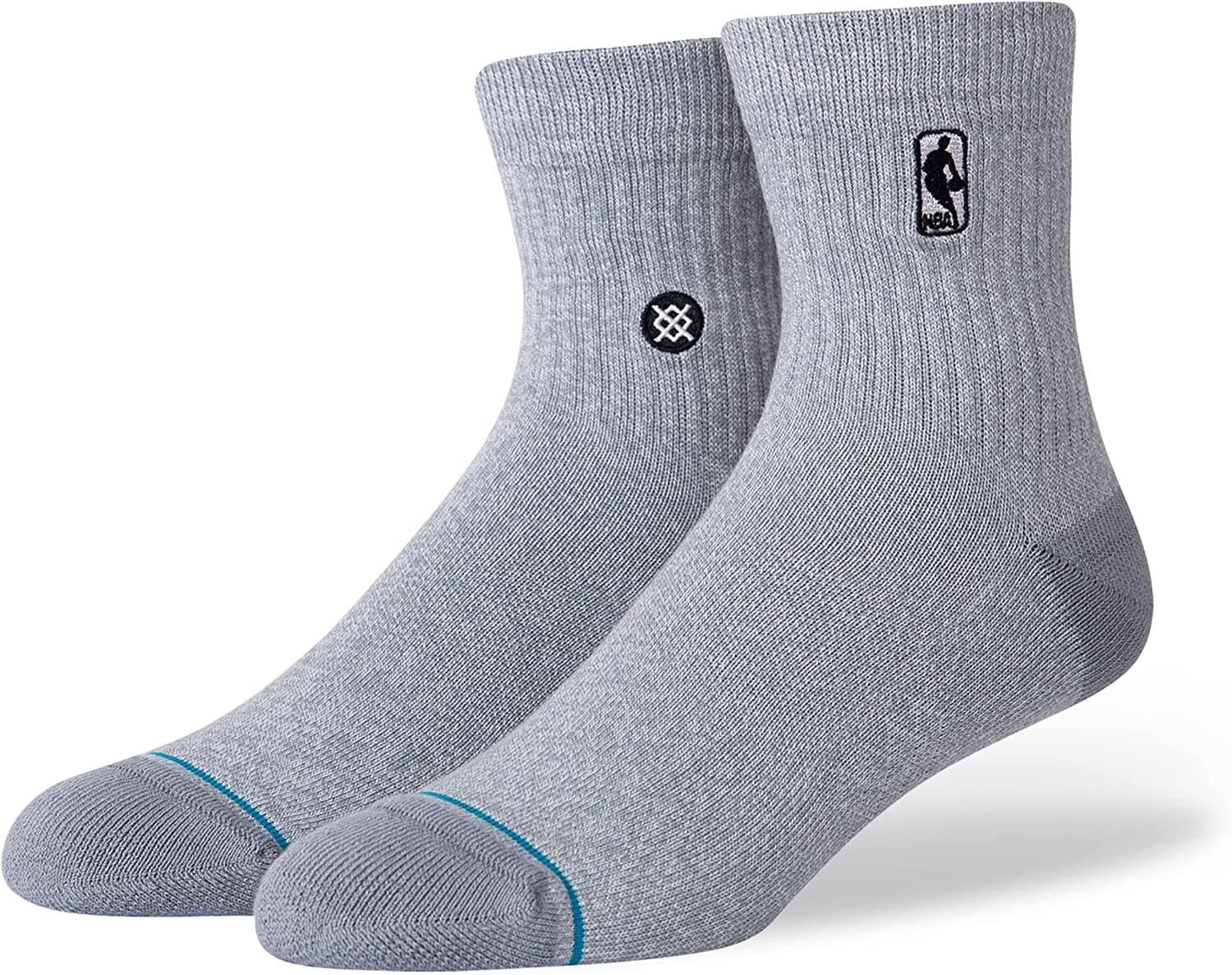 Спортивные носки Stance Logoman Quarter NBA Grey Socks