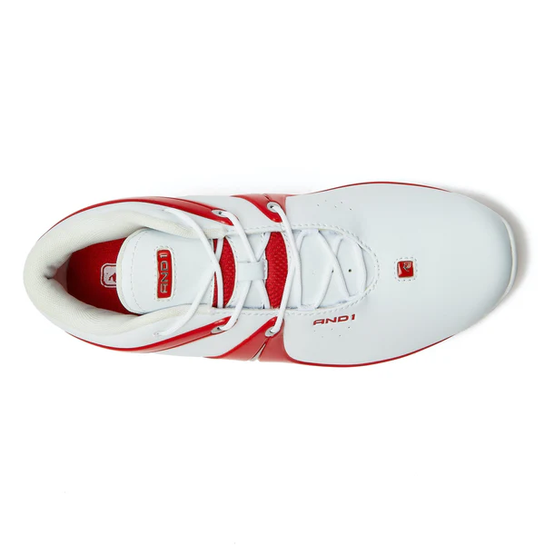 Кроссовки AND1 Rise White/Red/Silver Grey
