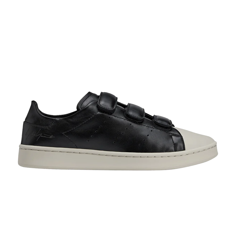 Krossovki-adidas-Y-3-Stan-Smith-Hook-Loop-Black-Talc