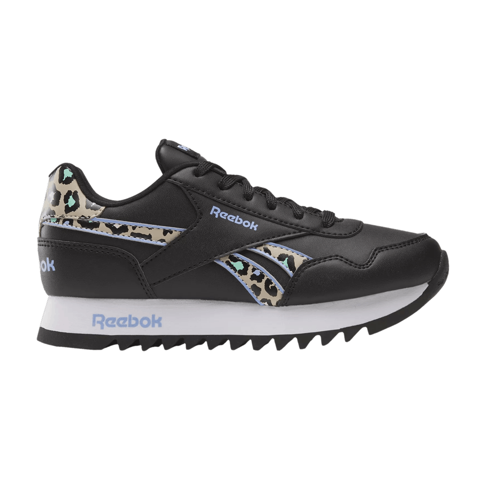 Кроссовки Reebok Royal Classic Jogger Platform Little Kid 'Black Leopard'