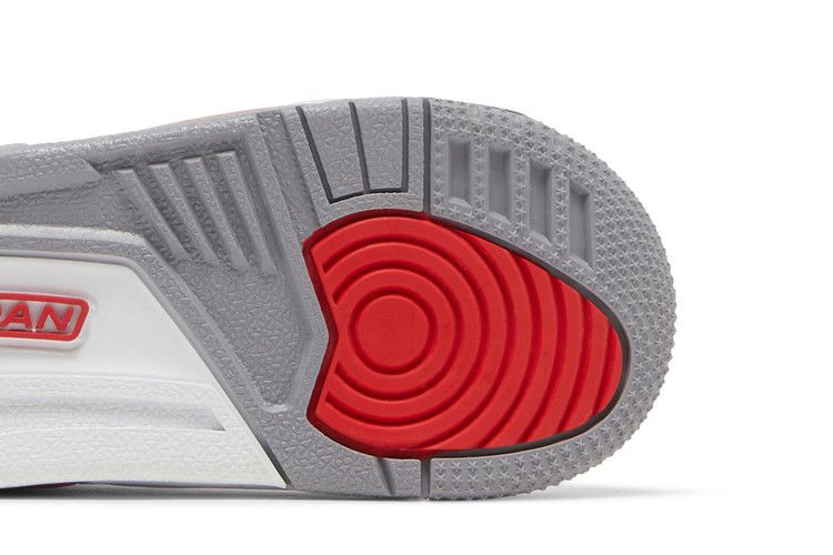 Кроссовки Air Jordan 3 Retro TD 'Fire Red' 2022