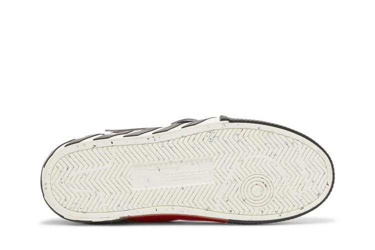 Кроссовки Off-White Floating Arrow Low Vulc Leather 'Black White Red'