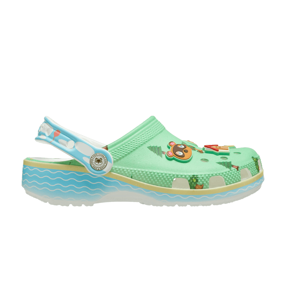 Кроссовки Nintendo x Crocs Classic Clog Kids 'Animal Crossing'