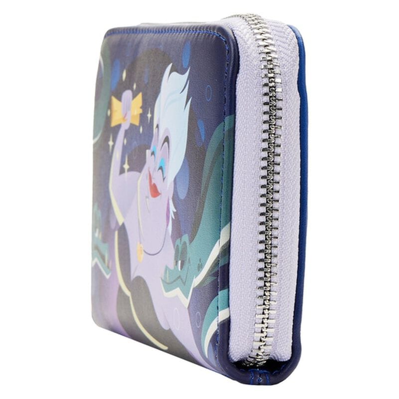 Кошелёк The Little Mermaid Ursula Lair Glow Zip Around Wallet