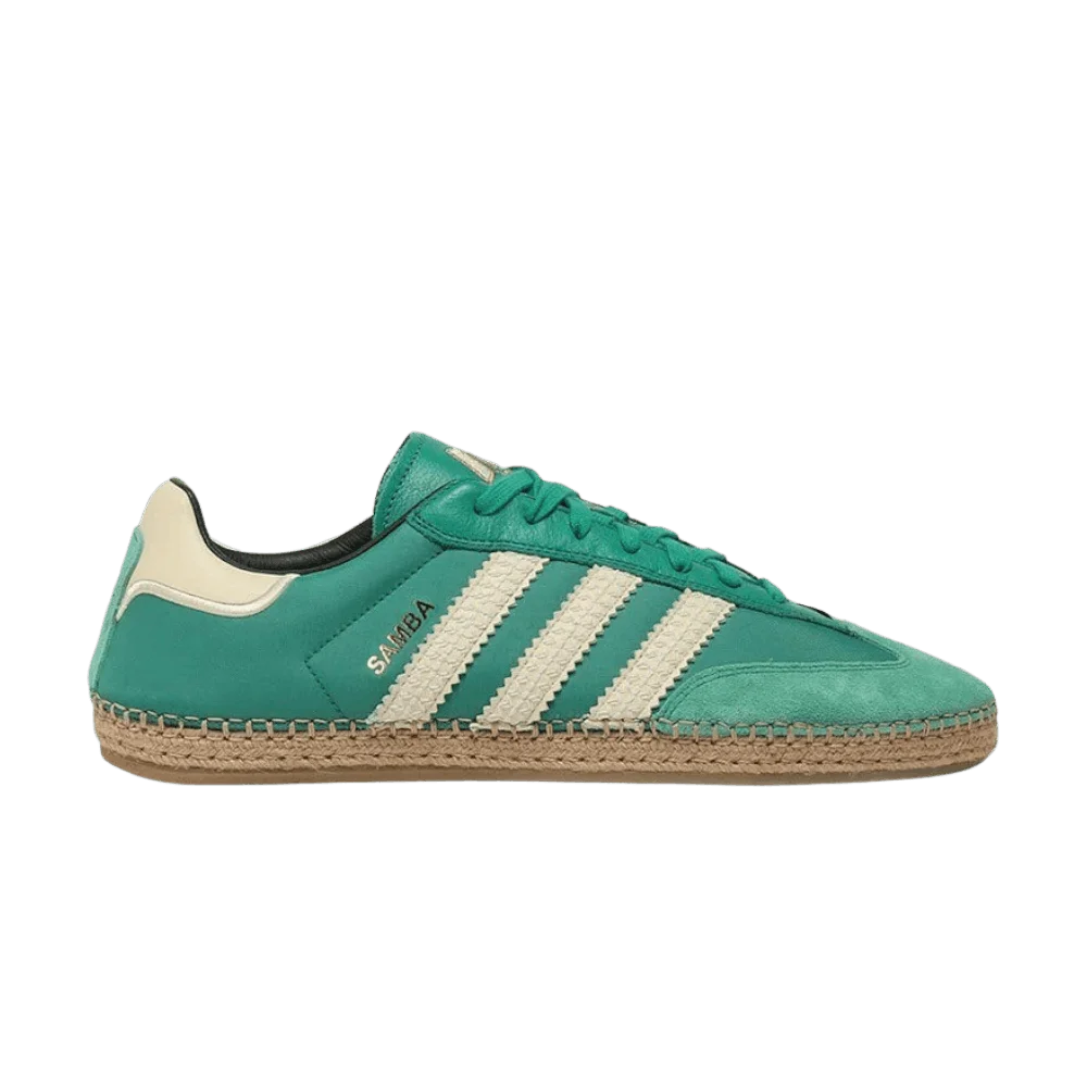 Кроссовки CLOT x adidas Samba Espadrille 'Green'