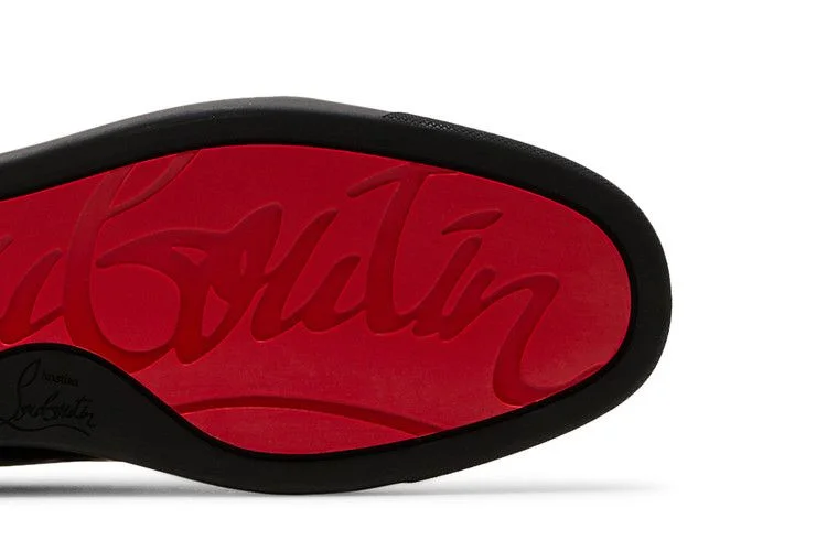 Кроссовки Christian Louboutin Louis Junior Flat Low 'Black'