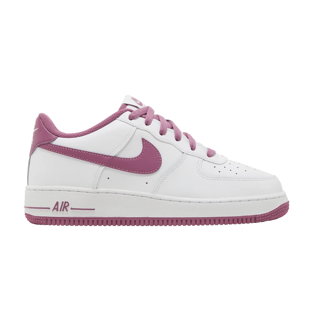Krossovki-Nike-Air-Force-1-06-GS-White-Light-Bordeaux