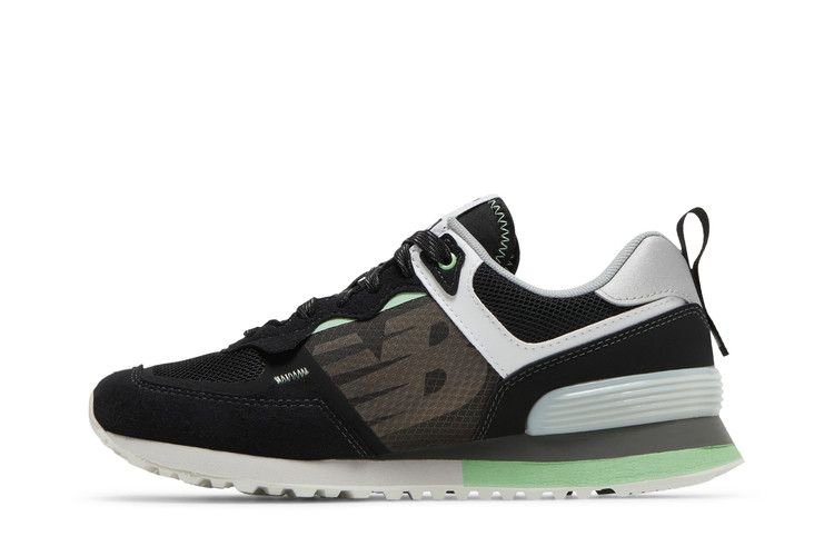 Кроссовки New Balance Wmns 574 'Black Green'