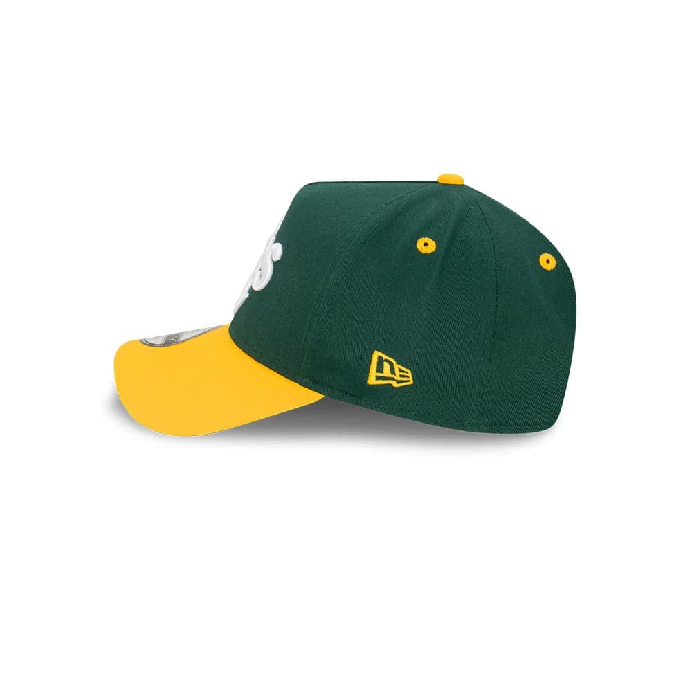 Бейсболка New Era Oakland A's 9FORTY A-Frame Oversize XL Logo MLB Snapback Hat