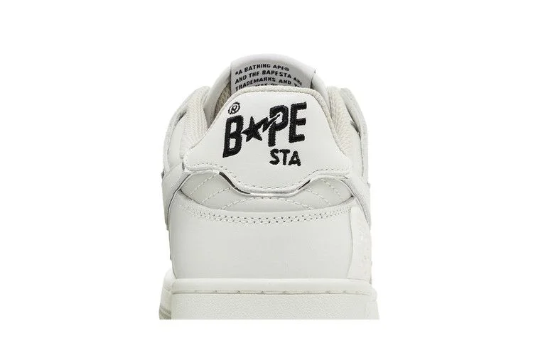 Кроссовки BAPE Wmns Sk8 Sta #3 L 'White Silver'